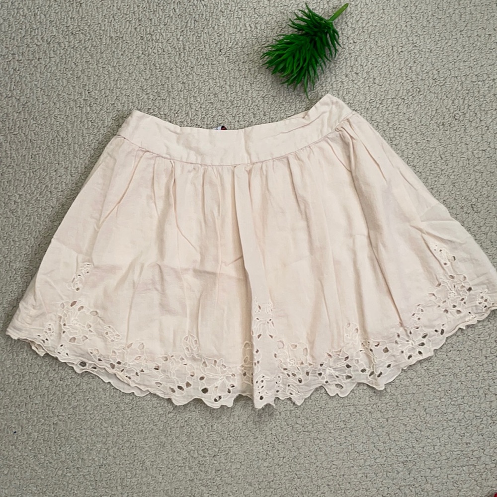 Pimkie Beige Cotton Boho Skirt